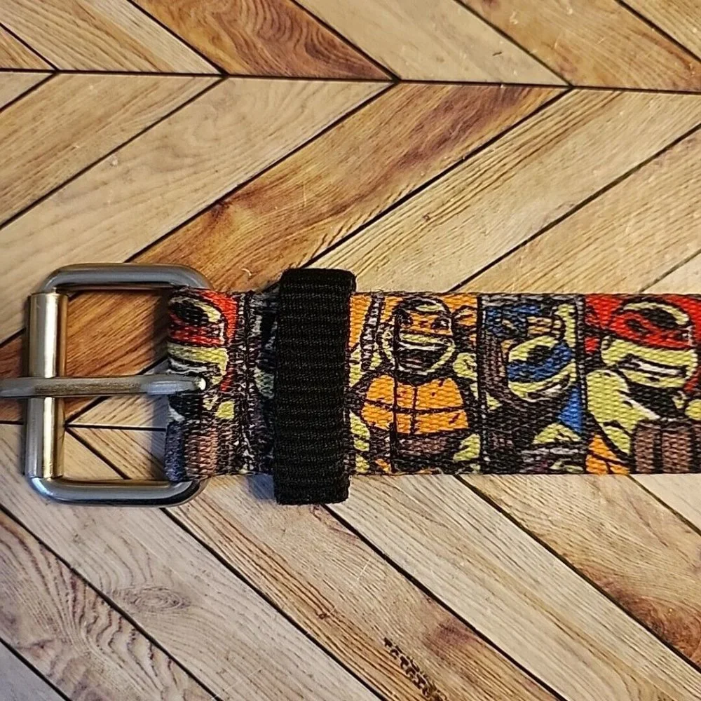 Teenage Mutant Ninja Turtle Belt Youth Fits Waist Size 20-25